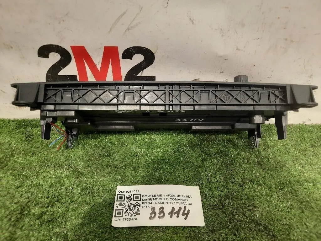 Modulo Comando Riscaldamento Clima 9261099 Bmw Serie 1 F20 Berlina 2015