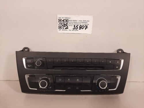 Modulo Comando Riscaldamento Clima 64119384041 Bmw Serie 1 F20 Berlina 2015