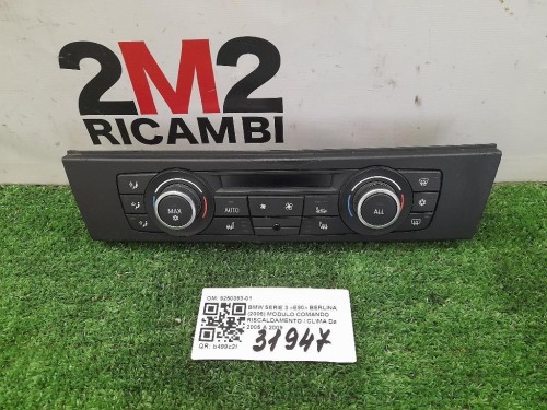 Modulo Comando Riscaldamento Clima 9250393-01 Bmw Serie 3 E90 Berlina 2005