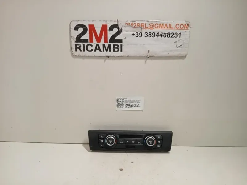 Modulo Comando Riscaldamento Clima 6411919926001 Bmw Serie 3 E90 Berlina 2005
