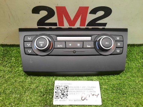 Modulo Comando Riscaldamento Clima 64119221853 Bmw Serie 3 E91 Touring 2005