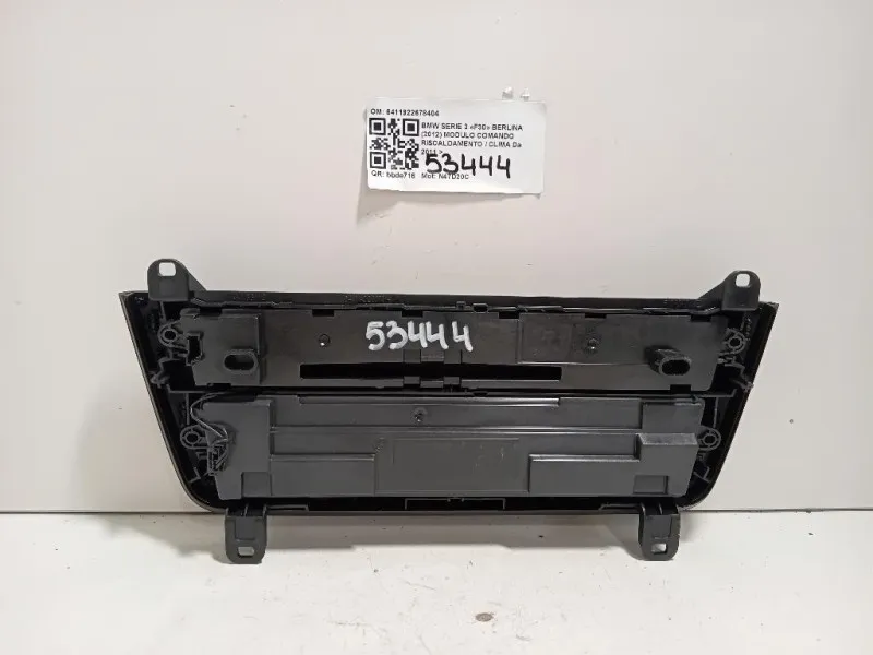 Modulo Comando Riscaldamento Clima 6411922678404 Bmw Serie 3 F30 Berlina 2012