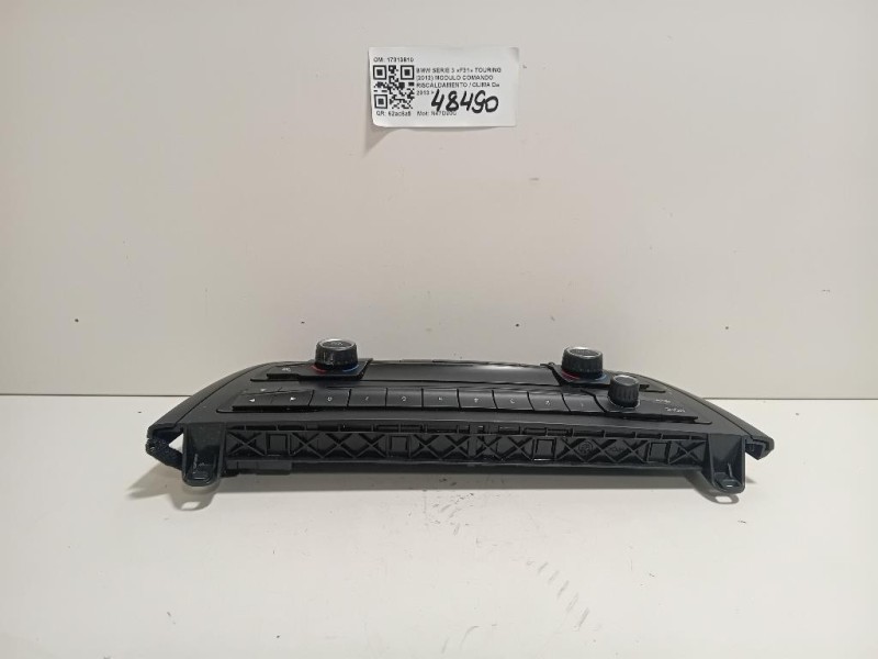 Modulo Comando Riscaldamento Clima 17313810 Bmw Serie 3 F31 Touring 2012