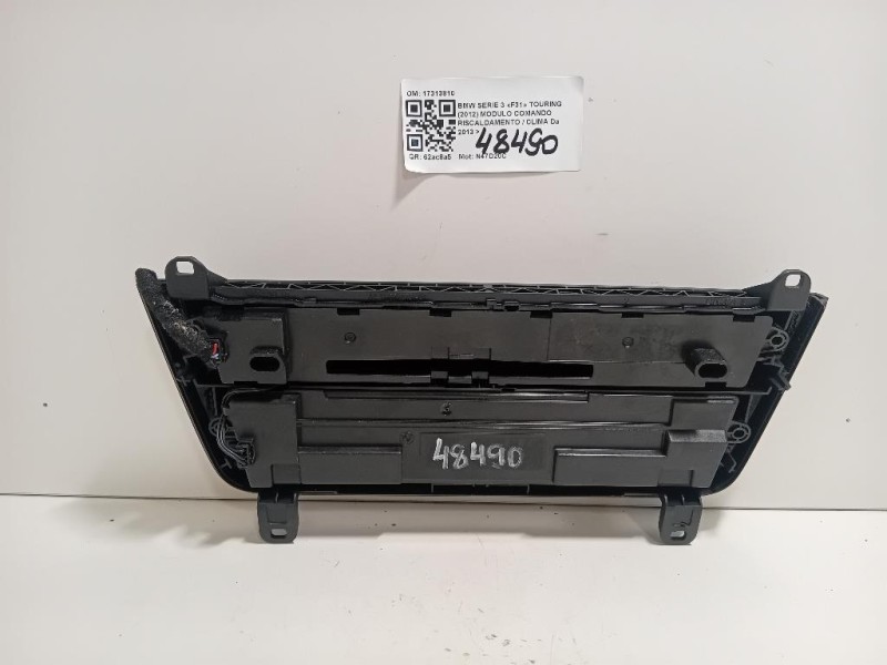 Modulo Comando Riscaldamento Clima 17313810 Bmw Serie 3 F31 Touring 2012