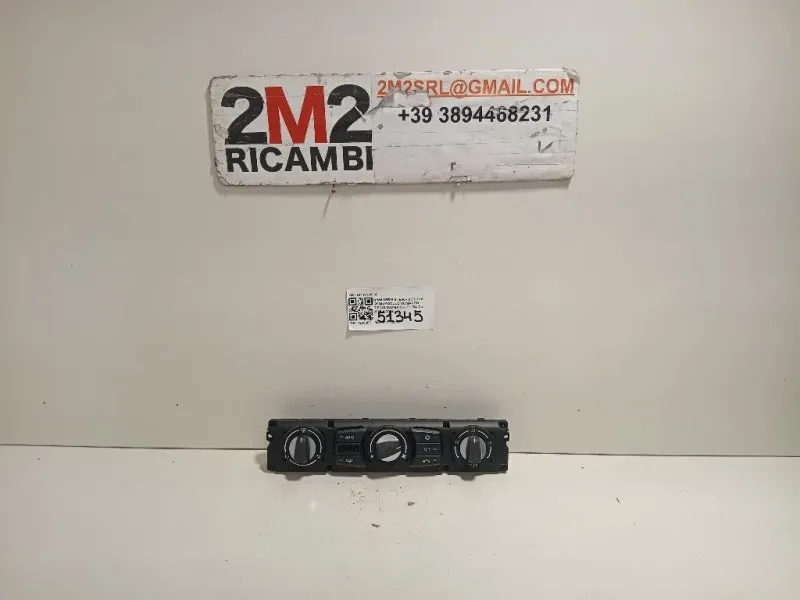Modulo Comando Riscaldamento Clima 64119155638 Bmw Serie 5 E60 Berlina 2004