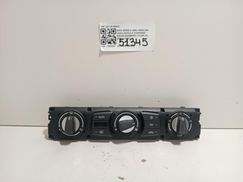 Modulo Comando Riscaldamento Clima 64119155638 Bmw Serie 5 E60 Berlina 2004
