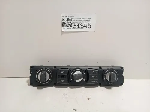 Modulo Comando Riscaldamento Clima 64119155638 Bmw Serie 5 E60 Berlina 2004