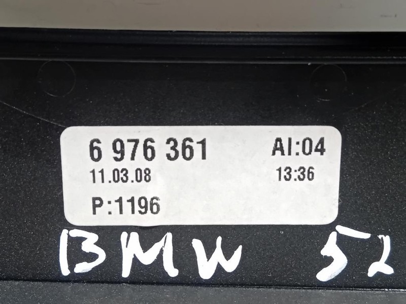 Modulo Comando Riscaldamento Clima 697636111419110 Bmw Serie 5 E60 Berlina 2004