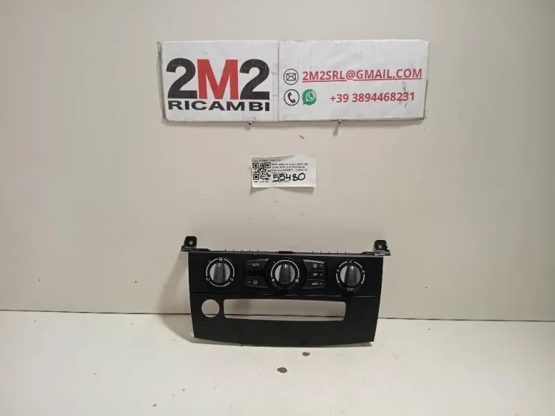 Modulo Comando Riscaldamento Clima 697636111419110 Bmw Serie 5 E60 Berlina 2004