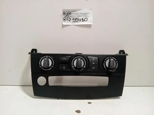 Modulo Comando Riscaldamento Clima 697636111419110 Bmw Serie 5 E60 Berlina 2004