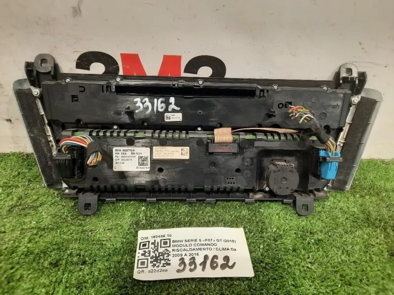 Modulo Comando Riscaldamento Clima 160466 10 Bmw Serie 5 F07 GT 2010