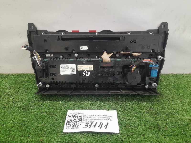 Modulo Comando Riscaldamento Clima 9241243-01 Bmw Serie 5 F10 Berlina 2010