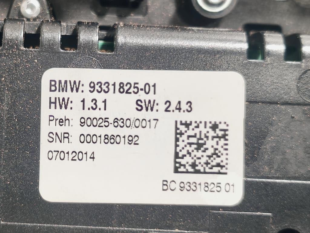 Modulo Comando Riscaldamento Clima 933182501 Bmw Serie 5 F10 Berlina 2012