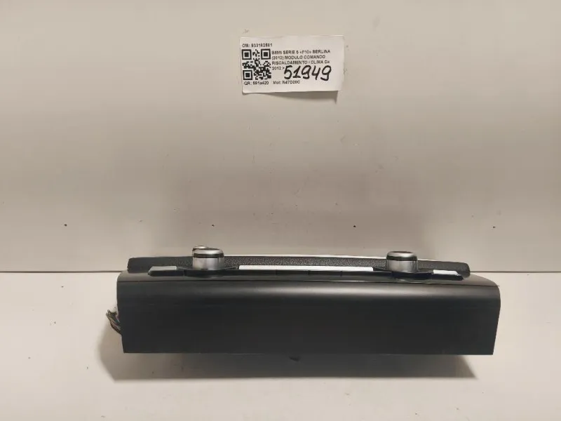 Modulo Comando Riscaldamento Clima 933182501 Bmw Serie 5 F10 Berlina 2012