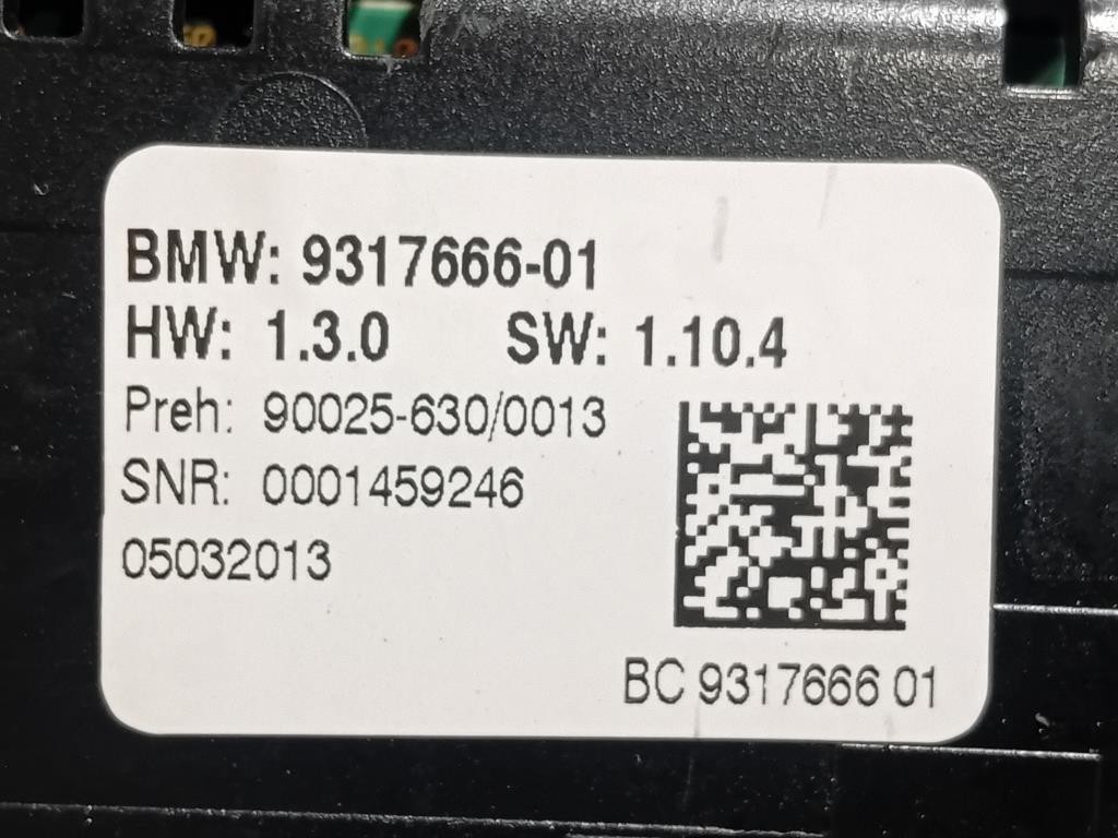 Modulo Comando Riscaldamento Clima 931766601 Bmw Serie 5 F10 Berlina 2012