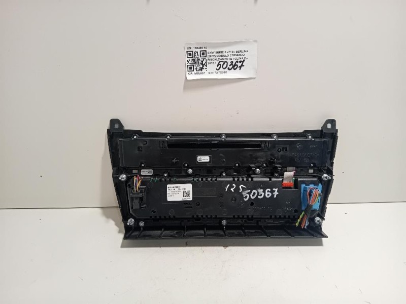 Modulo Comando Riscaldamento Clima 931766601 Bmw Serie 5 F10 Berlina 2012