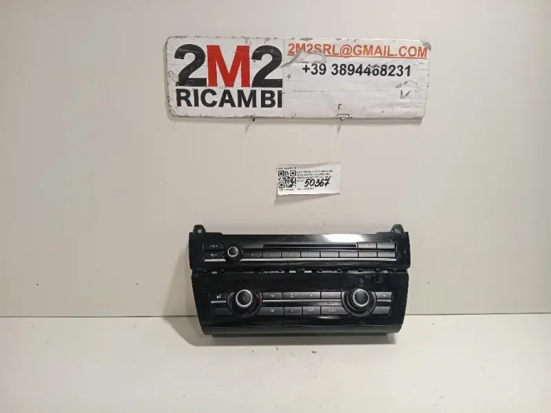 Modulo Comando Riscaldamento Clima 931766601 Bmw Serie 5 F10 Berlina 2012