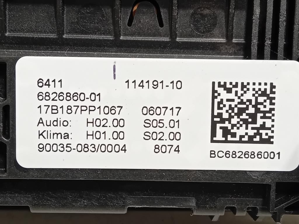 Modulo Comando Riscaldamento Clima 11419110 Bmw Serie 5 G30 Berlina 2016