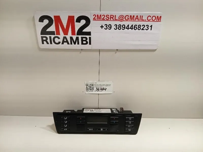Modulo Comando Riscaldamento Clima 6411-6 972 163 Bmw X5 E53 2000