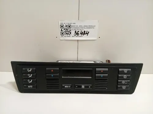 Modulo Comando Riscaldamento Clima 6411-6 972 163 Bmw X5 E53 2000