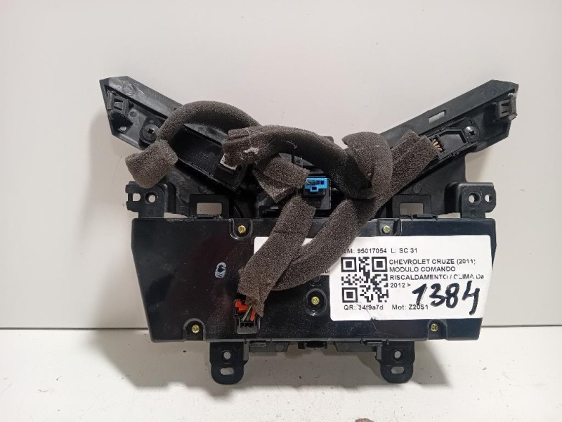 Modulo Comando Riscaldamento Clima 95017054 Chevrolet Cruze 2011