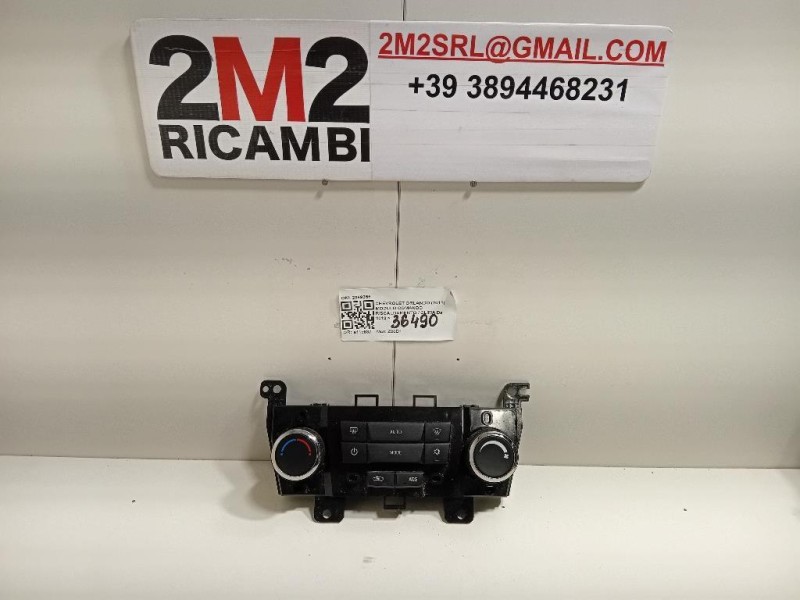 Modulo Comando Riscaldamento Clima 3870578 Chevrolet Orlando 2011