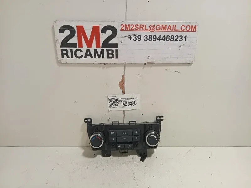 Modulo Comando Riscaldamento Clima 3870578 Chevrolet Orlando 2011