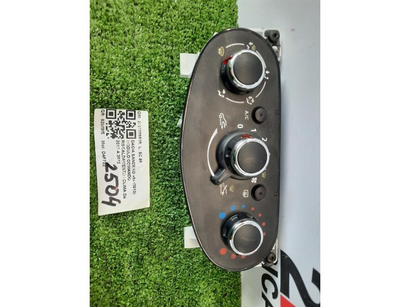 Modulo Comando Riscaldamento Clima 275108691R Dacia Sandero II 2013