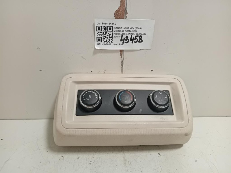 Modulo Comando Riscaldamento Clima 55111812AD Dodge Journey 2009