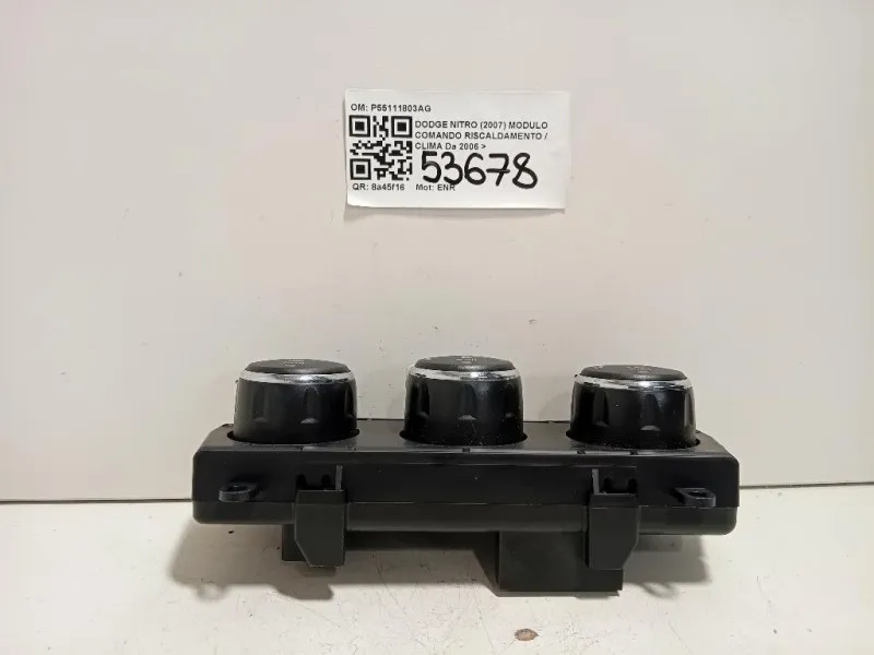 Modulo Comando Riscaldamento Clima P55111803AG Dodge Nitro 2007
