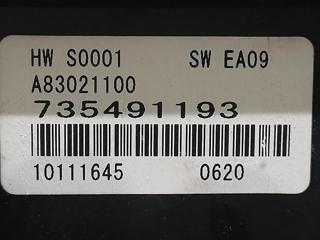 Modulo Comando Riscaldamento Clima A83021100 Fiat 500 II 2008