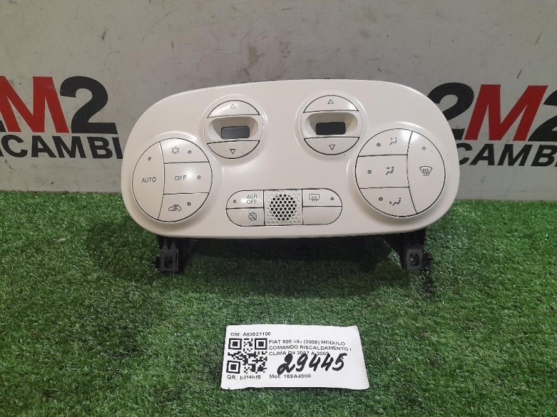 Modulo Comando Riscaldamento Clima A83021100 Fiat 500 II 2008