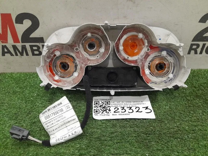 Modulo Comando Riscaldamento Clima 735491194 Fiat 500 II 2008