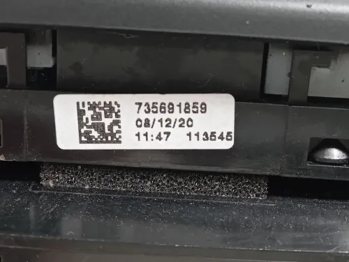 Modulo Comando Riscaldamento Clima 735629323 Fiat 500 C 2015