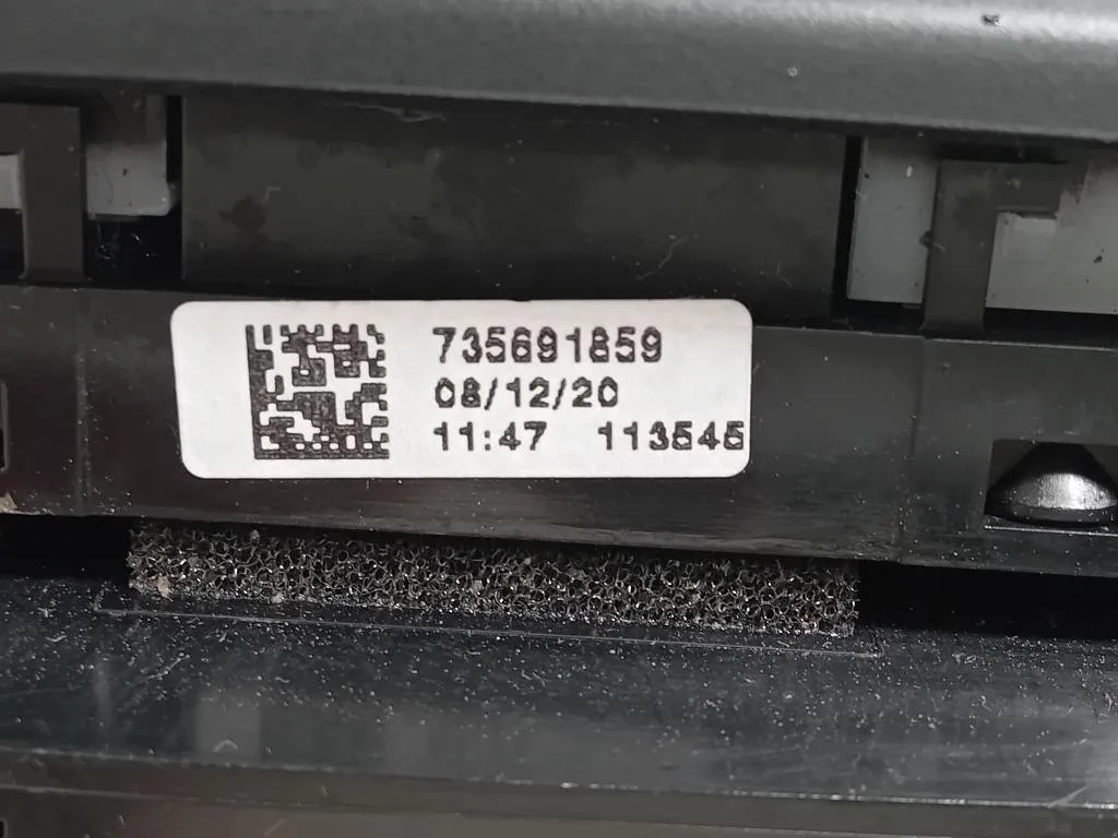 Modulo Comando Riscaldamento Clima 735629323 Fiat 500 C 2015