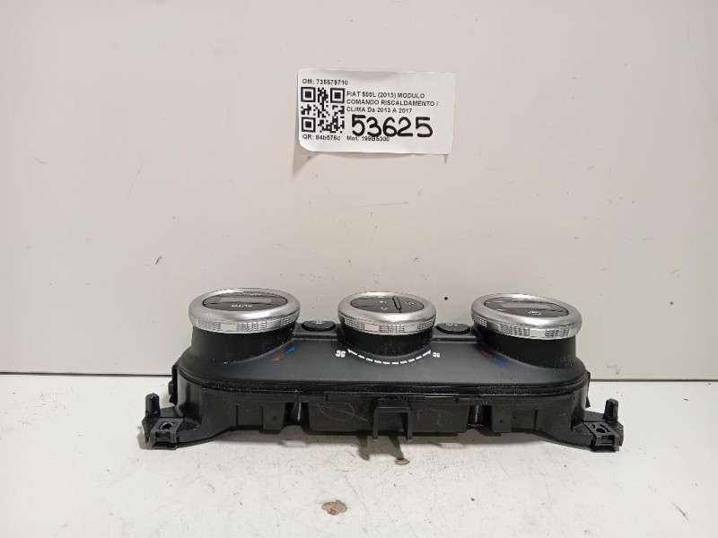 Modulo Comando Riscaldamento Clima 735579710 Fiat 500L 2013