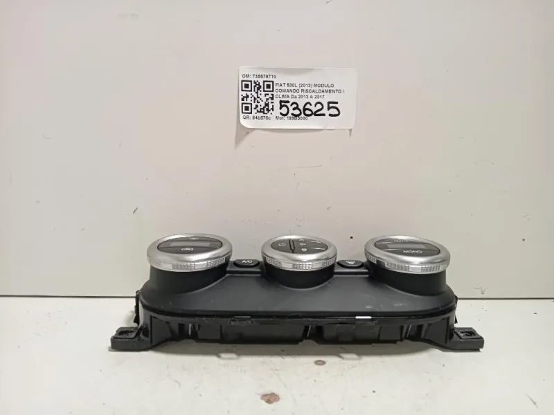 Modulo Comando Riscaldamento Clima 735579710 Fiat 500L 2013