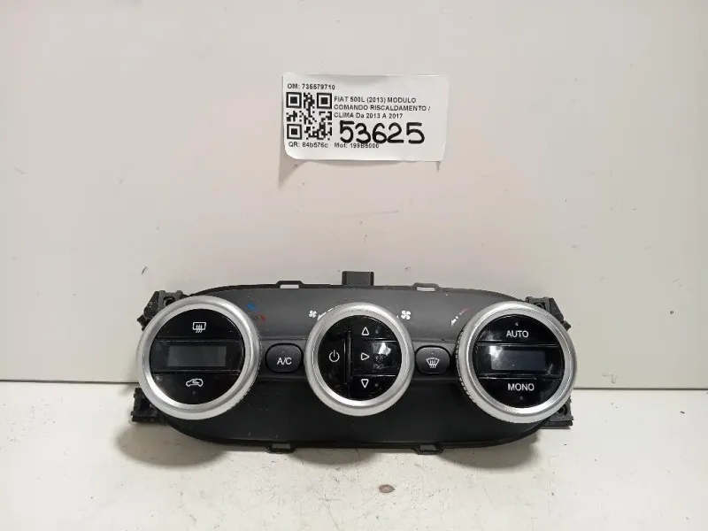 Modulo Comando Riscaldamento Clima 735579710 Fiat 500L 2013