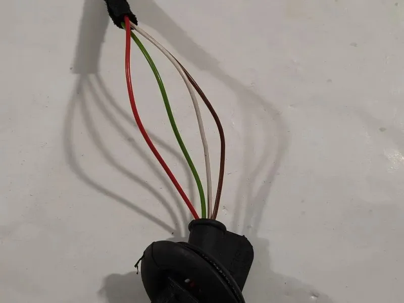 Retrovisore Esterno ANT SX 4 FILI VETRO SPECCHIO Bmw Serie 5 E60 Berlina 2004