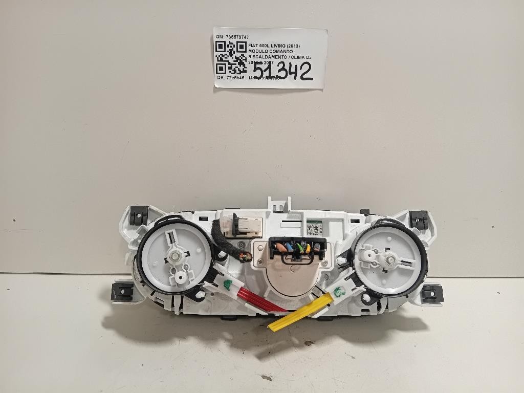 Modulo Comando Riscaldamento Clima 735579747 Fiat 500L Living 2013