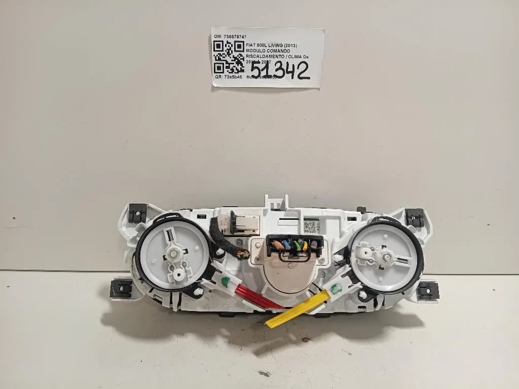 Modulo Comando Riscaldamento Clima 735579747 Fiat 500L Living 2013