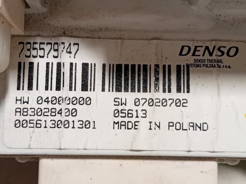 Modulo Comando Riscaldamento Clima 735579747 Fiat 500L Living 2013