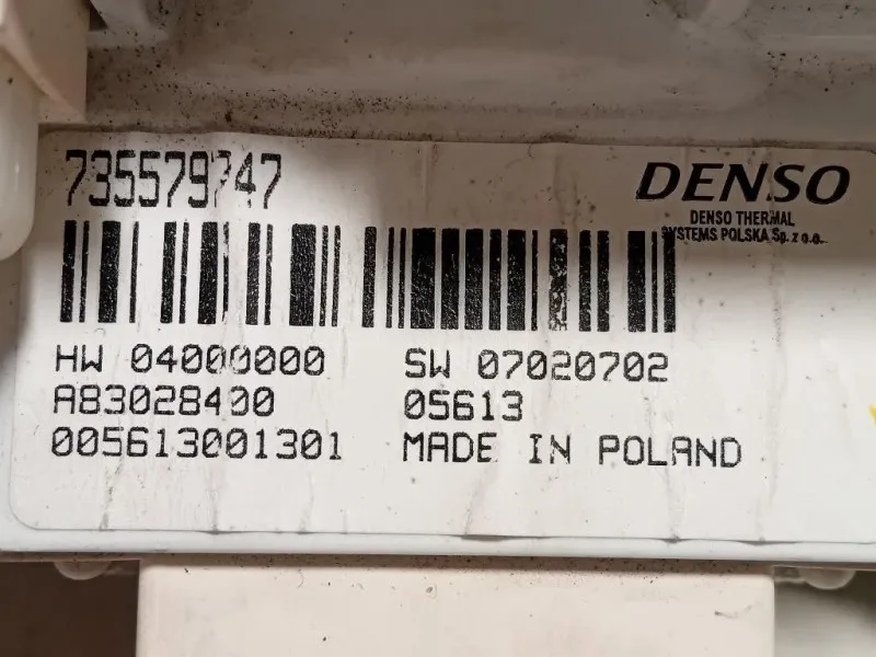 Modulo Comando Riscaldamento Clima 735579747 Fiat 500L Living 2013