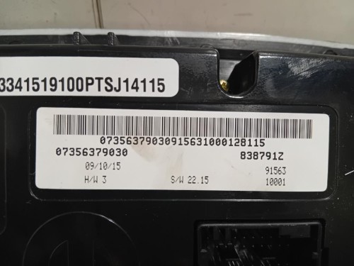 Modulo Comando Riscaldamento Clima 07356379030 Fiat 500X 2015