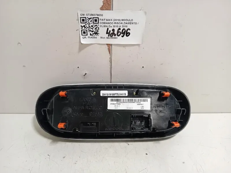 Modulo Comando Riscaldamento Clima 07356379030 Fiat 500X 2015