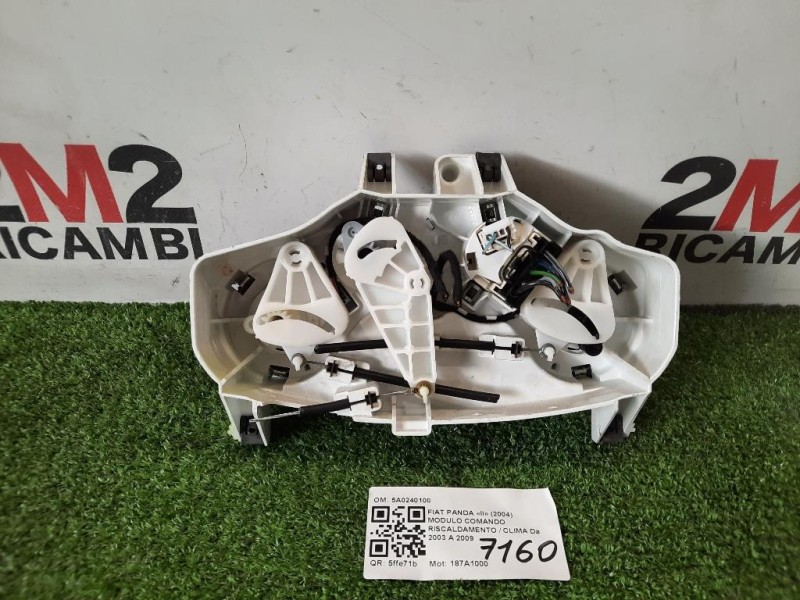 Modulo Comando Riscaldamento Clima 5A0240100 Fiat Panda II 2004