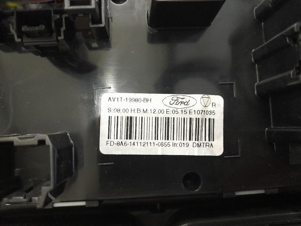 Modulo Comando Riscaldamento Clima AV1T19980BH Ford B-max 2012