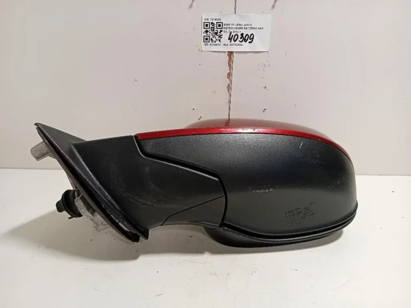 Retrovisore Esterno ANT SX 5 PIN VETRO SPECCHIO Bmw X1 E84 2010