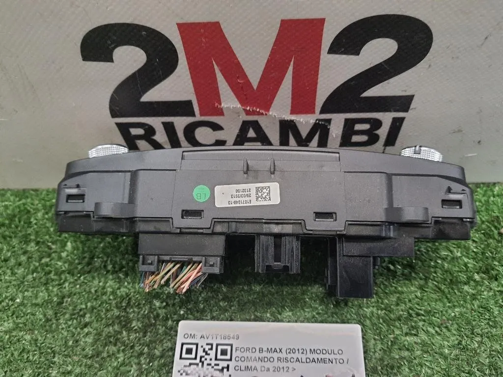 Modulo Comando Riscaldamento Clima AV1T18549 Ford B-max 2012