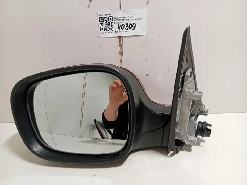 Retrovisore Esterno ANT SX 5 PIN VETRO SPECCHIO Bmw X1 E84 2010